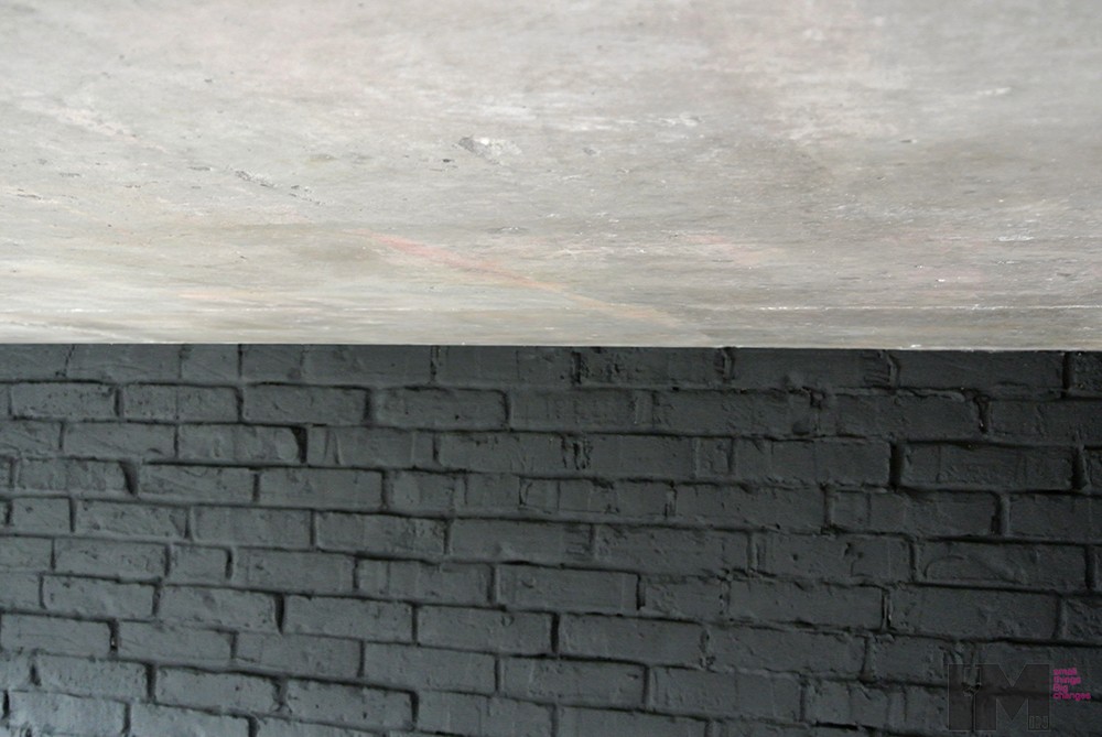 Czarna cegła dekoracyjna sypialnia loft imindesign6